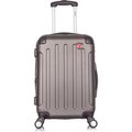 Rta Products Llc DUKAP Intely Hardside Luggage Spinner 20" Carry-On - with USB and Micro USB Port - Gray DKINT00S-GRE